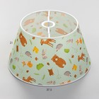 Абажур для лампы, торшера BayerLux «Лесная жизнь», Е27, 38×38×21 см - Фото 4