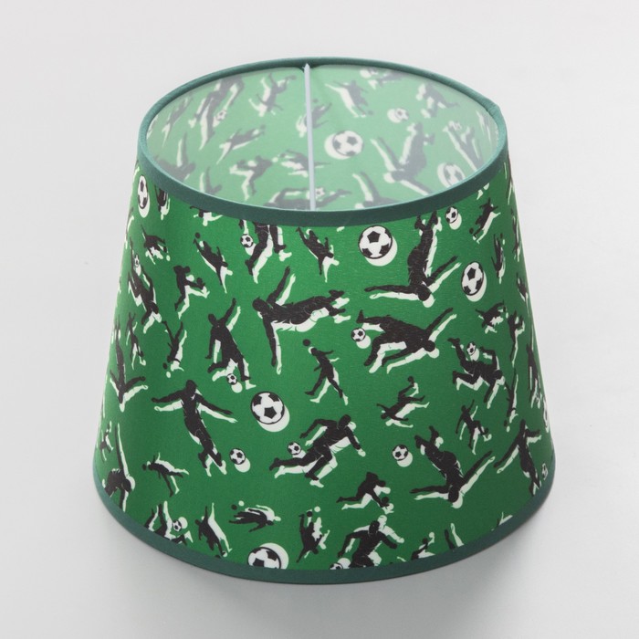 Абажур для светильника универсальный BayerLux «Футбол», Е27/Е14, 24×24×19 см - Фото 1