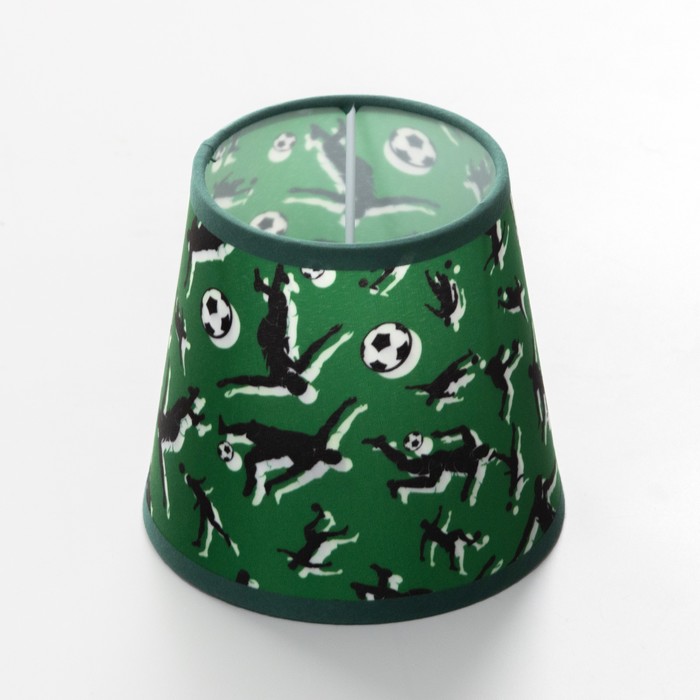 Абажур для светильника универсальный BayerLux «Футбол», Е14, 14×14×13 см - Фото 1