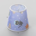 Абажур для светильника универсальный BayerLux «Космос», прищепка, 14×14×13 см - Фото 3