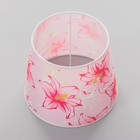 Абажур для светильника универсальный BayerLux «Крупные цветы», Е27/Е14, 24×24×19 см - Фото 4