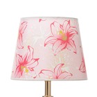 Абажур для светильника универсальный BayerLux «Крупные цветы», Е27/Е14, 24×24×19 см - Фото 5