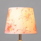 Абажур для светильника универсальный BayerLux «Крупные цветы», Е27/Е14, 24×24×19 см - Фото 6