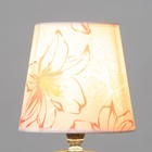 Абажур для светильника универсальный BayerLux «Крупные цветы», Е14, 14×14×13 см - Фото 5