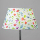 Абажур для светильника универсальный BayerLux «Мелкие цветы», Е27/Е14, 38×38×21 см - Фото 6