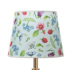 Абажур для светильника универсальный BayerLux «Мелкие цветы», Е27/Е14, 24×24×19 см - Фото 5