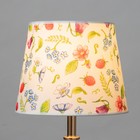 Абажур для светильника универсальный BayerLux «Мелкие цветы», Е27/Е14, 24×24×19 см - Фото 6