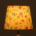 Абажур для светильника универсальный BayerLux «Мелкие цветы», Е27/Е14, 24×24×19 см - Фото 7