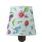 Абажур для светильника универсальный BayerLux «Мелкие цветы», прищепка,14×14×13 см - Фото 4