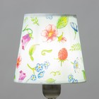 Абажур для светильника универсальный BayerLux «Мелкие цветы», прищепка,14×14×13 см - Фото 5