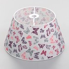 Абажур для светильника универсальный BayerLux «Бабочки», Е27/Е14, 38×38×21 см - Фото 1