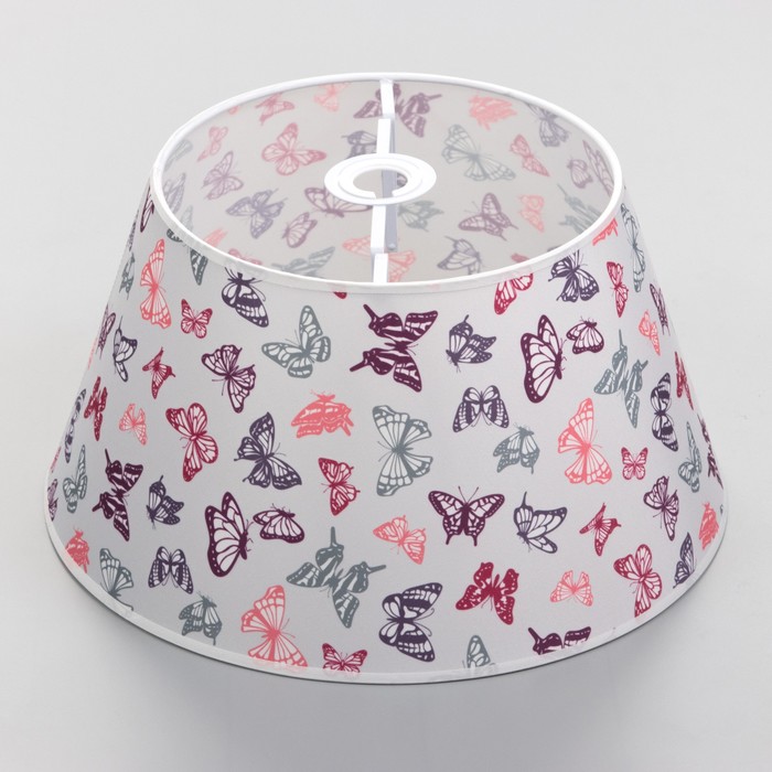 Абажур для светильника универсальный BayerLux «Бабочки», Е27/Е14, 38×38×21 см - Фото 1