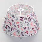 Абажур для светильника универсальный BayerLux «Бабочки», Е27/Е14, 38×38×21 см - Фото 4