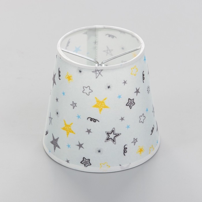 Абажур для светильника универсальный BayerLux «Звезды», прищепка, 14×14×13 см - Фото 1