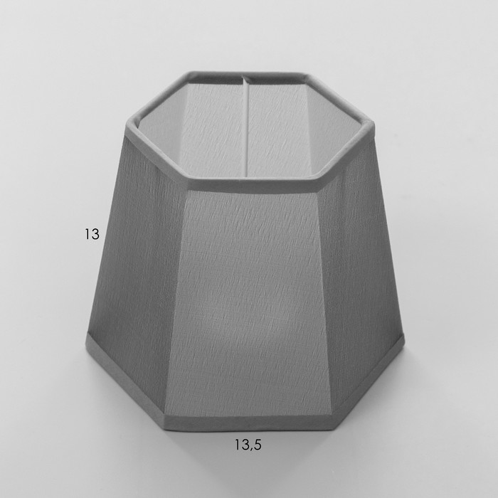 Абажур "Оригами" черный Е14 14х16х13,5 см