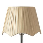 Абажур "Силуэт" Е27 бежевый 30х30х22см - фото 23759810