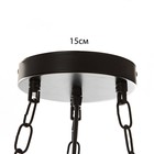 Люстра "Штурвал" 6хЕ27 40Вт черный 78х78х100 см - фото 23815187