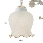 Бра "Аделина" Е27 40Вт белый с золотой патиной - фото 23815236