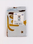 Воздушный шар фольгированный 62" «Мишка в короне — мальчик», на подставке - Фото 5