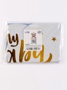 Воздушный шар фольгированный 62" «Мишка в короне — девочка», фигура, на подставке - Фото 5