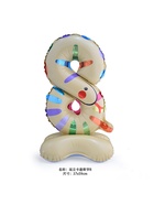 Воздушный шар фольгированный 24" «Цифра 8. Змея», под воздух - Фото 2