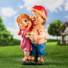 Садовая фигура "Мальчик с девочкой" средняя 21х23х48см МИКС - Фото 2