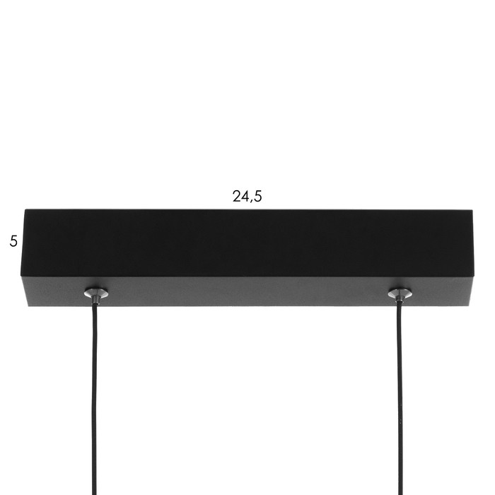 Светильник с ПДУ "Наоми" LED 18Вт 3000-6000К бело-черный 100х100 см