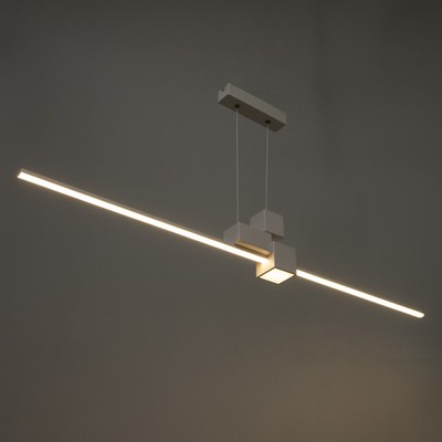 Светильник с ПДУ «Наоми» LED 20 Вт 3000-6000К белый 120×100 см