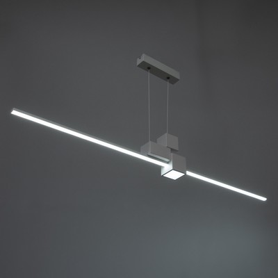 Светильник с ПДУ «Наоми» LED 20 Вт 3000-6000К белый 120×100 см
