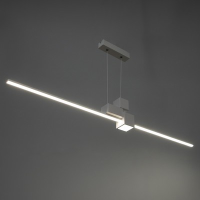 Светильник с ПДУ «Наоми» LED 20 Вт 3000-6000К белый 120×100 см