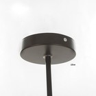 Светильник "Одли" 5хGU10  черно-золотой 80х20х65 см - фото 23866228