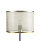 Абажур E27 золото 25х25х20см - фото 23759916