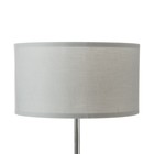 Абажур для торшера "Классика" Е27 серый 40х40х22см - фото 23759928