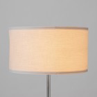 Абажур для торшера "Классика" Е27 серый 40х40х22см - фото 23759929