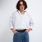 Ремень мужской "Великан", ширина 4 см, винт, пряжка металл, цвет чёрный - фото 23751393