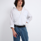 Ремень мужской, ширина 3,5 см, автомат, цвет чёрный - фото 23751405