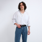 Ремень мужской "Великан", ширина 3,5 см, автомат, цвет чёрный - фото 23751417