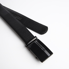 Ремень мужской "Великан", ширина 3,5 см, автомат, цвет чёрный - фото 23729916