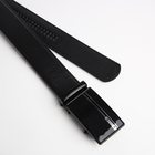Ремень мужской "Великан", ширина 3,5 см, автомат, цвет чёрный - фото 23729922