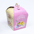 Пасхальная подарочная коробочка «Цыпленок», 17×17×26 см - Фото 3