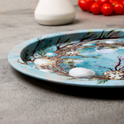 Поднос "Вербное Воскресенье", 28 х 1,6 х 0,32 см, металл - фото 24553422