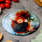 Набор тарелок декоративных "Солнечный ангел", 3 шт, 20 х 0,4 х 0,32 см, металл - Фото 2