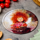 Набор тарелок декоративных "Солнечный ангел", 3 шт, 20 х 0,4 х 0,32 см, металл - Фото 3