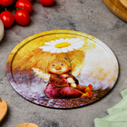 Набор тарелок декоративных "Ангел семейного счастья", 3 шт, 20 х 0,4 х 0,32 см, металл - Фото 2