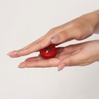 Массажёр «Су-джок», d = 3,5 см, с 2 кольцами, цвет красный - Фото 14