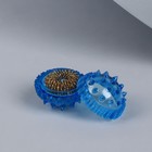 Массажёр «Су-джок», d = 3,5 см, с 2 кольцами, цвет синий - Фото 9