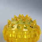 Массажёр «Су-джок», d = 3,5 см, с 2 кольцами, цвет жёлтый - Фото 8