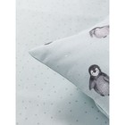 Постельное бельё ясельное «Пингви», размер 110х140 см, 110х140 см, 40х60 см - Фото 5