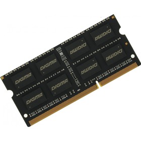 Модуль памяти DDR3 8Gb 1600MHz DGMAS31600008D RTL PC3-12800 CL11 SO-DIMM 204-pin 1.5В dual rank