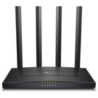 Роутер беспроводной TP-Link Archer C6U AC1200, 1000 Мбит/с, 4 порта, 4G ready, чёрный - фото 51625307